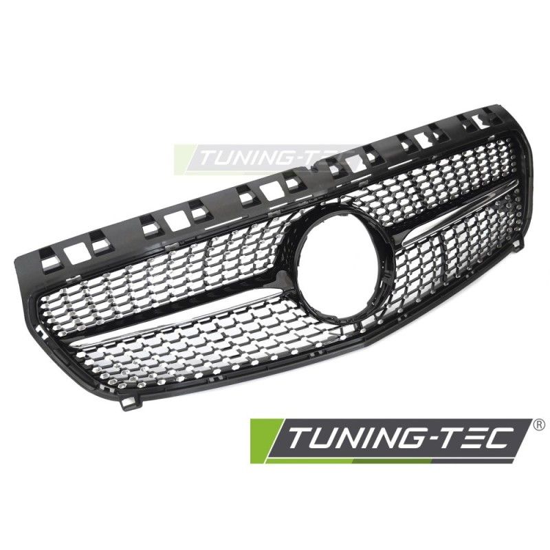 GRILLE DIAMOND BLACK CHROME fits MERCEDES W176 12-15, Nouveaux produits tuning-tec