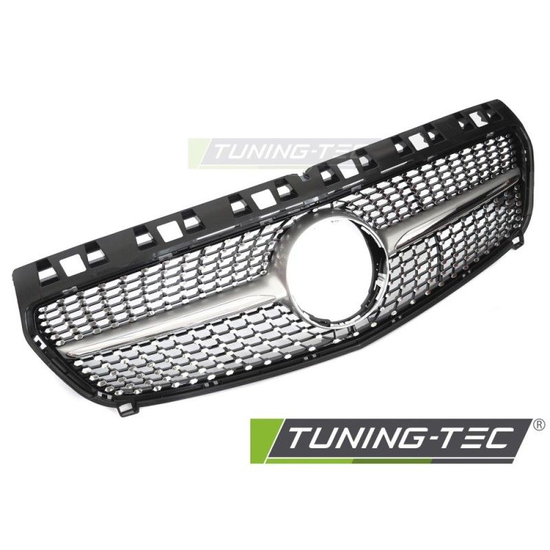 GRILLE DIAMOND SILVER CHROME fits MERCEDES W176 12-15, Nouveaux produits tuning-tec