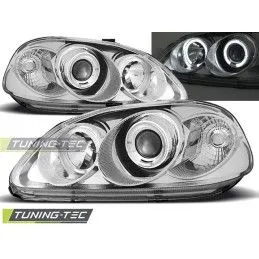 HONDA CIVIC 09.95-02.99 ANGEL EYES CHROME, Civic 6 96-00