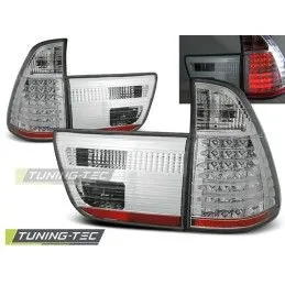 LED TAIL LIGHTS CHROME fits BMW X5 E53 09.99-10.03, X5 E53