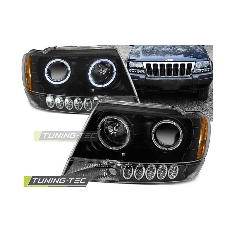 CHRYSLER JEEP GRAND CHEROKEE 99-05.05 ANGEL EYES BLACK, Jeep