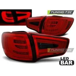KIA SPORTAGE III 10- 04.14 RED SMOKE LED BAR, Kia
