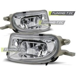 FOG LIGHTS CHROME fits MERCEDES W210/CLK/SLK, SLK R170