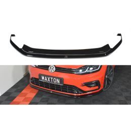 LAME AVANT MAXTON V.6 VW Golf 7 R / R-Line Facelift Noir Brillant