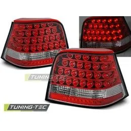 LED TAIL LIGHTS RED WHITE fits VW GOLF 4 09.97-09.03, Golf 4