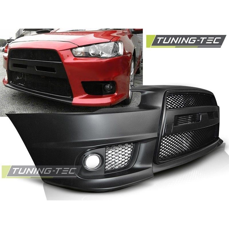 FRONT BUMPER MITSUBISHI LANCER 09-15 SEDAN EVO STYLE, Mitsubishi