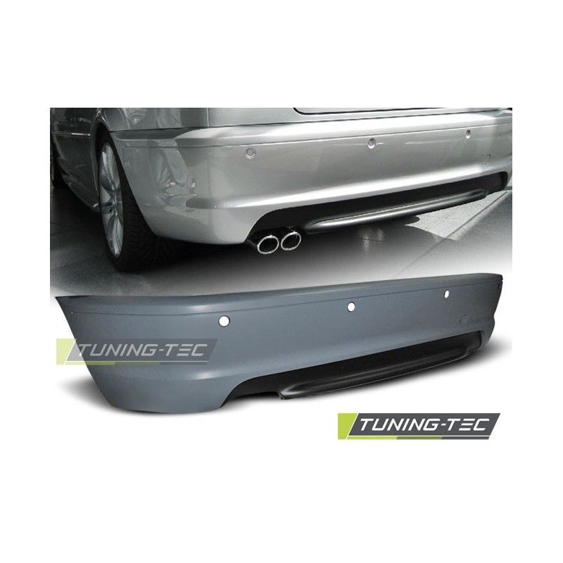 REAR BUMPER SPORT PDC fits BMW E46 COUPE 99-05 CABRIO 99-03, Serie 3 E46/ M3 REAR BUMPER SPORT PDC fits BMW E46 COUPE 99-05 CABRIO 99-03, Serie 3 E46/ M3