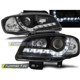 HEADLIGHTS DAYLIGHT BLACK fits SEAT IBIZA/CORDOBA 09.99-03.02, Ibiza 6K 93-02