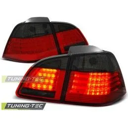 LED TAIL LIGHTS RED SMOKE fits BMW E61 04-03.07 , Bmw