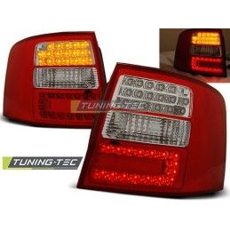 LED TAIL LIGHTS RED WHITE fits AUDI A6 05.97-05.04 AVANT, A6 4B C5 97-04