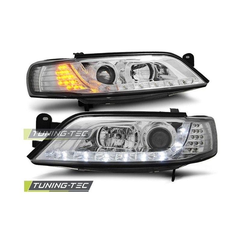 OPEL VECTRA B 11.96-12.98 DAYLIGHT CHROME LED INDICATOR, Opel