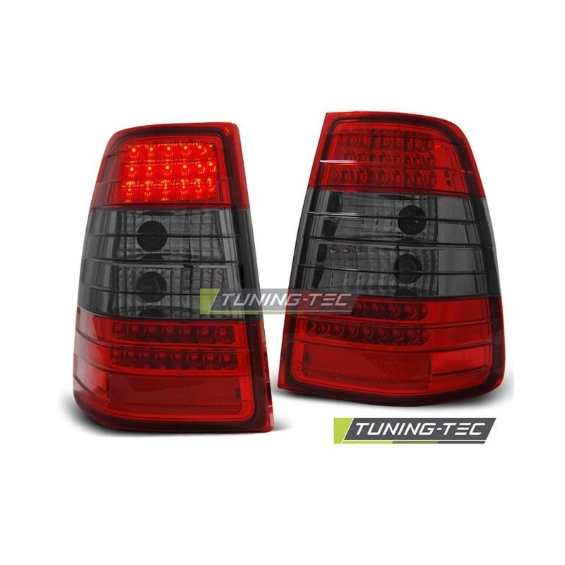 LED TAIL LIGHTS RED SMOKE fits MERCEDES W124 E-KLASA KOMBI 09.85-95, Classe E W124 LED TAIL LIGHTS RED SMOKE fits MERCEDES W124 E-KLASA KOMBI 09.85-95, Classe E W124