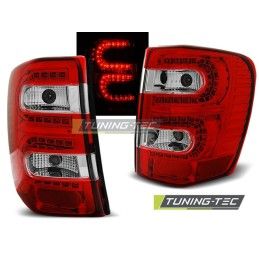 CHRYSLER JEEP GRAND CHEROKEE 99-05.05 RED WHITE LED, Jeep