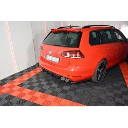 Maxton RAJOUT DU PARE-CHOCS ARRIERE VW GOLF 7 R VARIANT FACELIFT Gloss Black, VW-GO-7F-R-VA-RS1G Tuning.fr