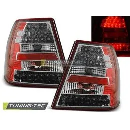 LED TAIL LIGHTS RED WHITE fits VW BORA 09.98-07.05, Volkswagen