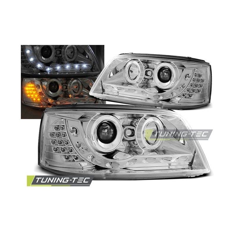 HEADLIGHTS DAYLIGHT CHROME fits VW T5 04.03-08.09, T5