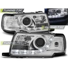 HEADLIGHTS DAYLIGHT CHROME fits AUDI 80 B4 09.91-04.96, 80