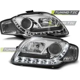 HEADLIGHTS DAYLIGHT CHROME fits AUDI A4 B7 11.04-03.08, A4 B7 04-08