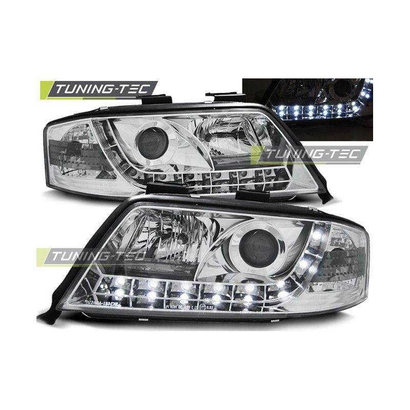 HEADLIGHTS DAYLIGHT CHROME fits AUDI A6 05.97-05.01, A6 4B C5 97-04