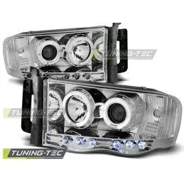 DODGE RAM 02-06 ANGEL EYES CHROME, Dodge