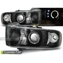 DODGE RAM 94-01 ANGEL EYES BLACK, Dodge