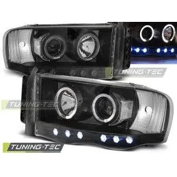 DODGE RAM 02-06 ANGEL EYES BLACK, Dodge