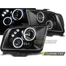 FORD MUSTANG 04-09 ANGEL EYES BLACK, Ford