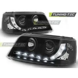 HEADLIGHTS DAYLIGHT BLACK fits VW T5 04.03-08.09, T5