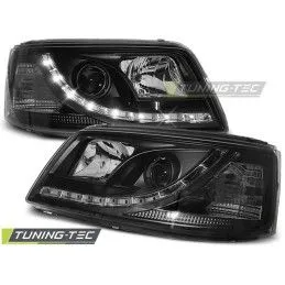 HEADLIGHTS DAYLIGHT BLACK fits VW T5 04.03-08.09, T5