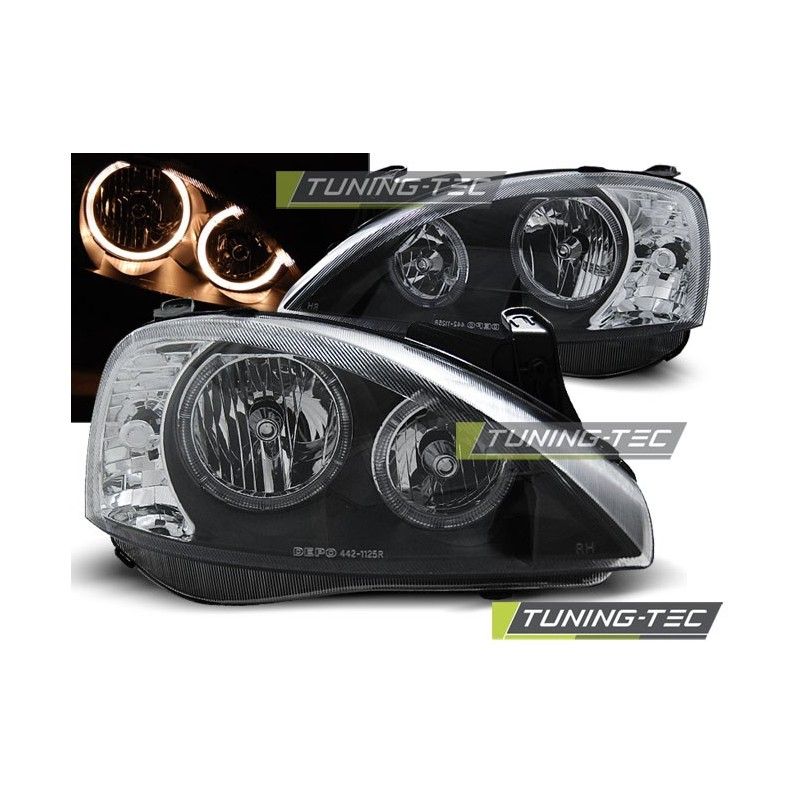 OPEL CORSA C 11.00-09.06 ANGEL EYES BLACK, Corsa C