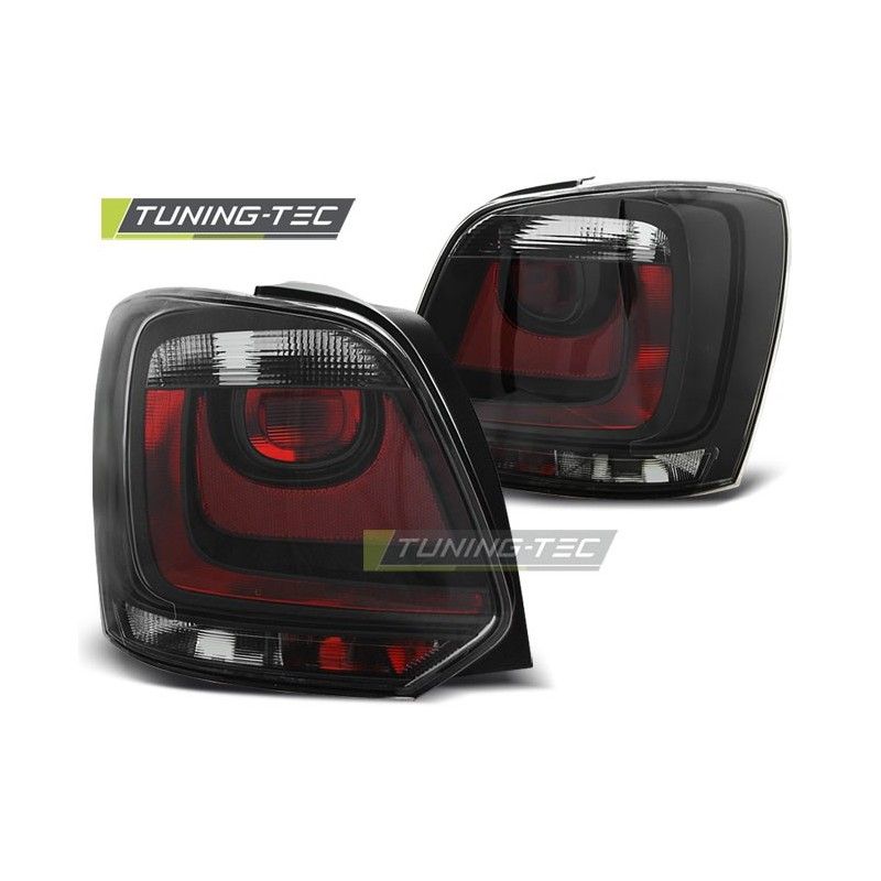 TAIL LIGHTS RED WHITE SMOKE SPORT fits VW POLO 09-14 , Volkswagen