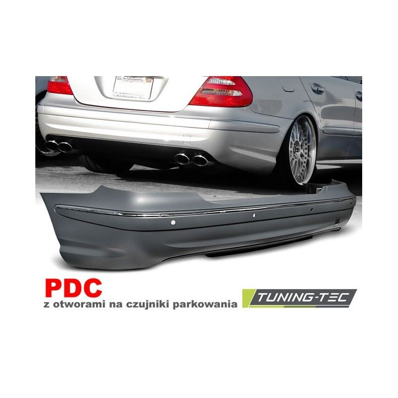 REAR BUMPER SPORT PDC fits MERCEDES W211 06-09 SEDAN, Classe E W211 REAR BUMPER SPORT PDC fits MERCEDES W211 06-09 SEDAN, Classe E W211
