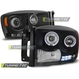 DODGE RAM 06-08 ANGEL EYES BLACK, Dodge