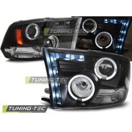 DODGE RAM 09-18 ANGEL EYES BLACK, Dodge
