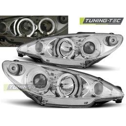PEUGEOT 206 10.98-02 ANGEL EYES CHROME, 206