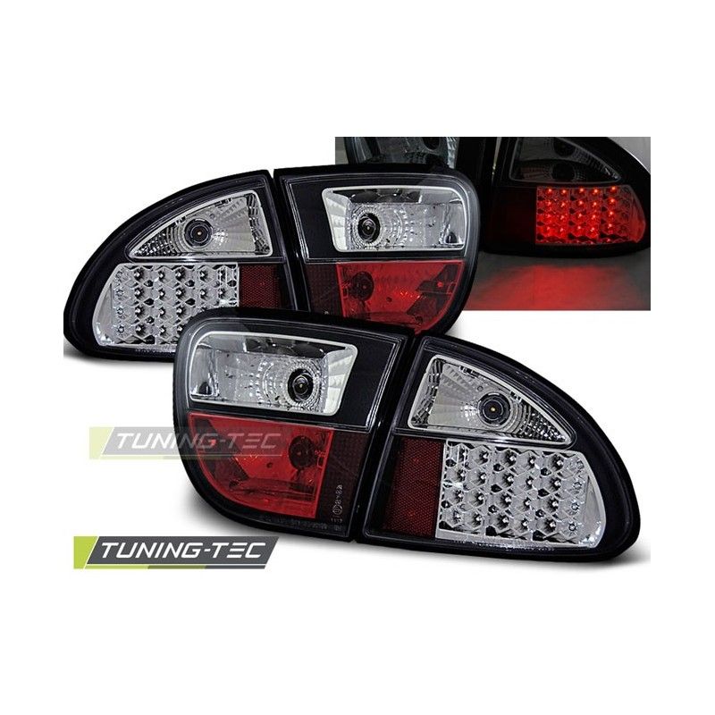 LED TAIL LIGHTS BLACK fits SEAT LEON 04.99-08.04, Leon I 99-06 LED TAIL LIGHTS BLACK fits SEAT LEON 04.99-08.04, Leon I 99-06