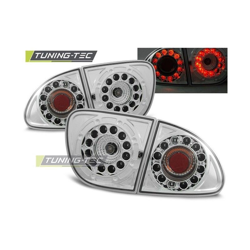LED TAIL LIGHTS CHROME fits SEAT LEON 04.99-08.04, Leon I 99-06 LED TAIL LIGHTS CHROME fits SEAT LEON 04.99-08.04, Leon I 99-06