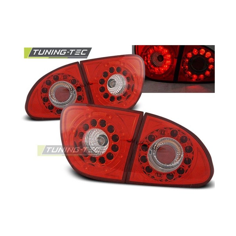 LED TAIL LIGHTS RED WHITE fits SEAT LEON 04.99-08.04, Leon I 99-06 LED TAIL LIGHTS RED WHITE fits SEAT LEON 04.99-08.04, Leon I 99-06
