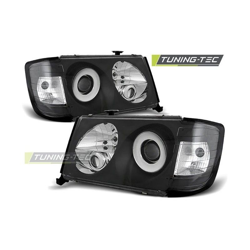 HEADLIGHTS BLACK fits MERCEDES W124 E-KLASA 05.93-06.95, Classe E W124 HEADLIGHTS BLACK fits MERCEDES W124 E-KLASA 05.93-06.95, Classe E W124