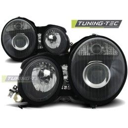 HEADLIGHTS BLACK fits MERCEDES W210 E-KLASA 95-05.99, Classe E W210
