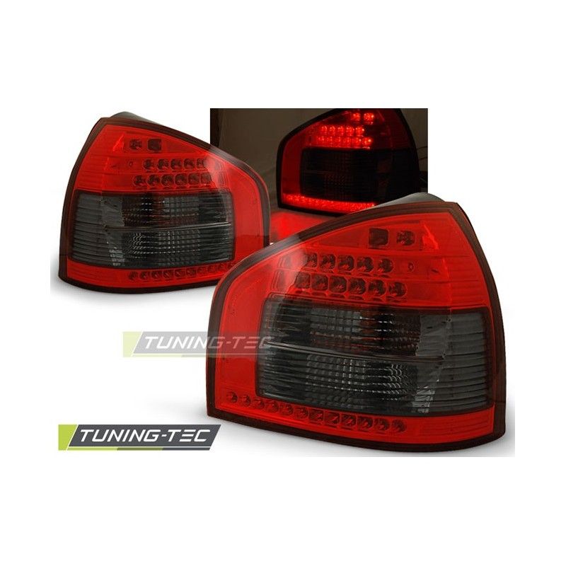 LED TAIL LIGHTS RED SMOKE fits AUDI A3 08.96-08.00, A3 8L 96-03