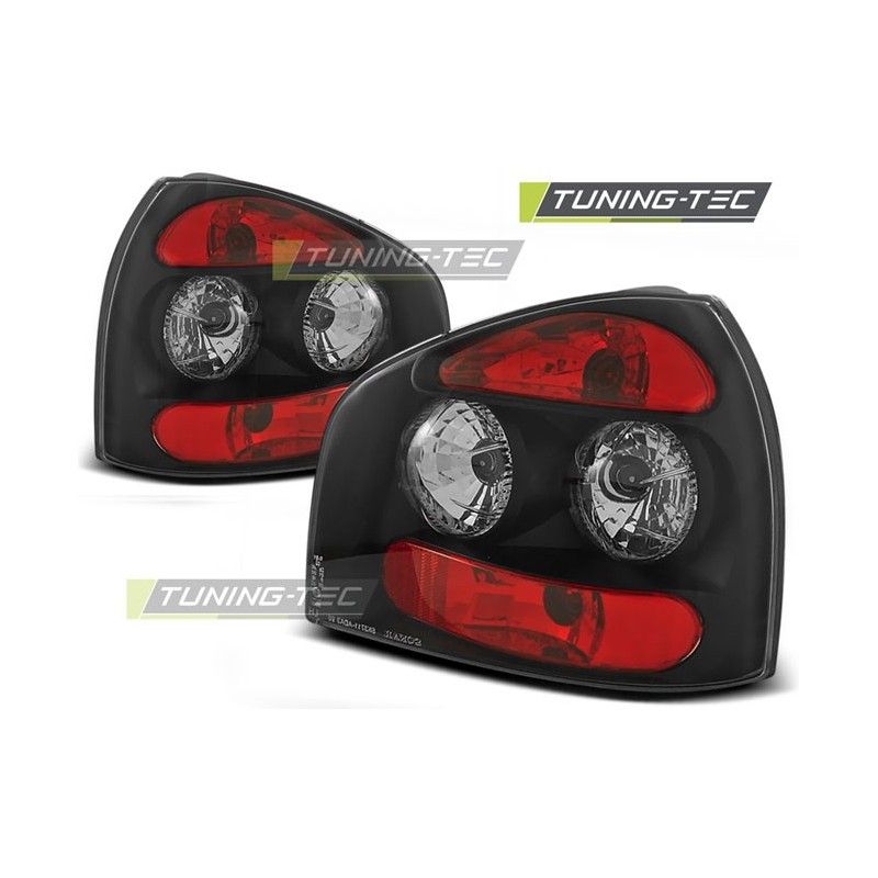 TAIL LIGHTS BLACK fits AUDI A3 8L 08.96-08.00, A3 8L 96-03