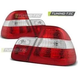 TAIL LIGHTS RED WHITE fits BMW E46 05.98-08.01 SEDAN, Bmw