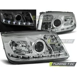 HEADLIGHTS DAYLIGHT CHROME fits VW BORA 09.98-05.05, Volkswagen