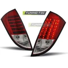 FORD FOCUS 1 HB 98-04 RED WHITE LED , Focus I 98-05