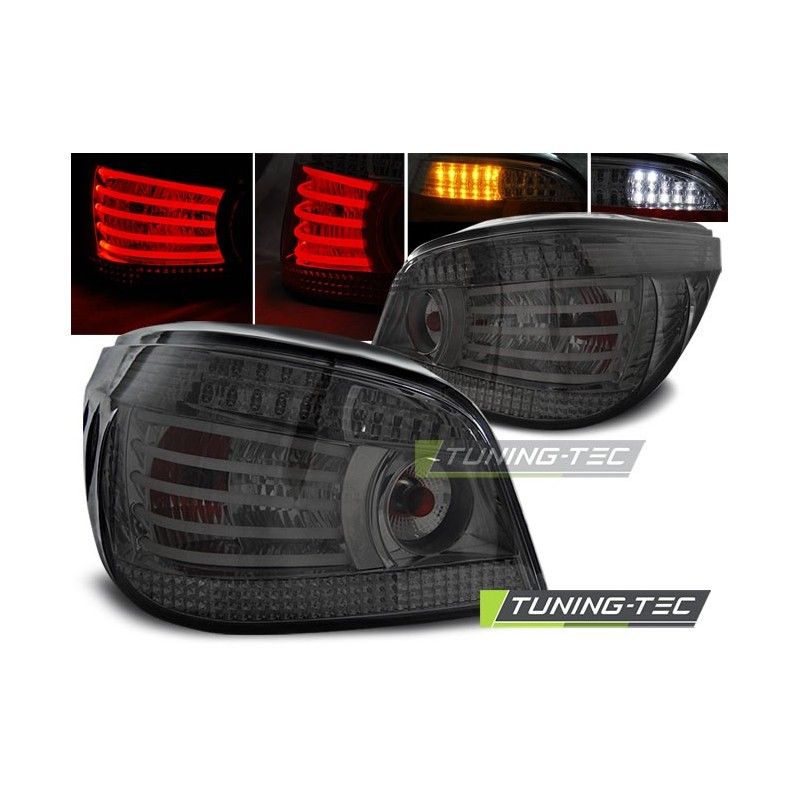 LED TAIL LIGHTS SMOKE fits BMW E60 07.03-07, Serie 5 E60/61 LED TAIL LIGHTS SMOKE fits BMW E60 07.03-07, Serie 5 E60/61