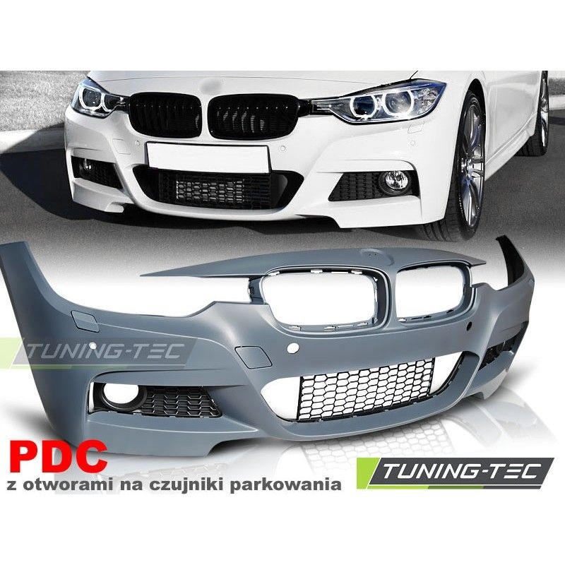 FRONT BUMPER SPORT PDC fits BMW F30 / F31 11-18, Serie 3 F30/ F31 FRONT BUMPER SPORT PDC fits BMW F30 / F31 11-18, Serie 3 F30/ F31