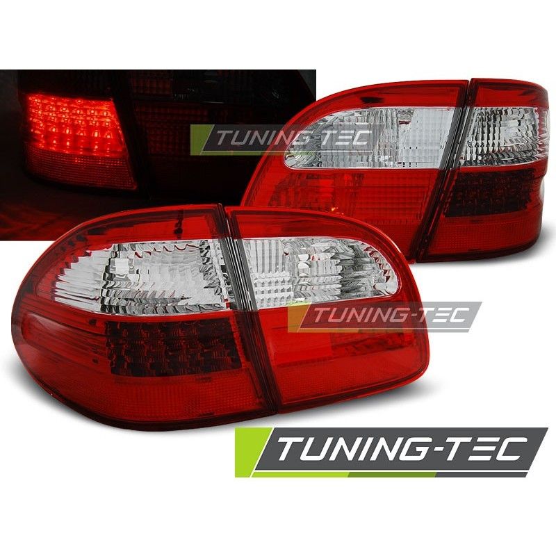 LED TAIL LIGHTS RED WHITE fits MERCEDES W211 WAGON E-KLASA 02-06, Classe E W211 LED TAIL LIGHTS RED WHITE fits MERCEDES W211 WAGON E-KLASA 02-06, Classe E W211