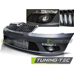 FRONT BUMPER SPORT fits SKODA OCTAVIA II FACELIFT 09-13, Skoda