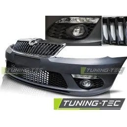 FRONT BUMPER SPORT fits SKODA OCTAVIA II FACELIFT 09-13, Skoda